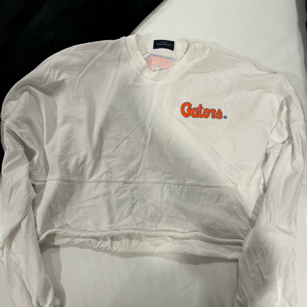 Florida gators long sleeve cropped top
